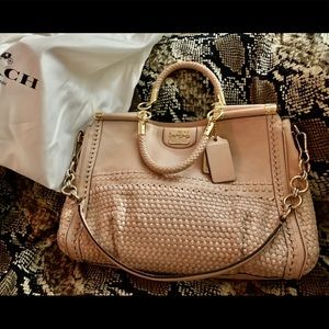 Coach leather bag
